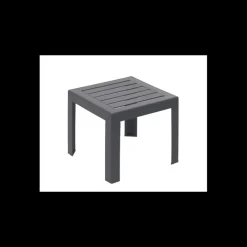 GROSFILLEX Mobilier Lounge|Salon De Jardin Professionnel|Table Basse en Résine 40 x 40 cm Anthracite Miami
