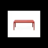 NARDI Mobilier Terrasse Restaurant|Mobilier Lounge|Table Basse en Résine 60 x 100 cm Corail Net