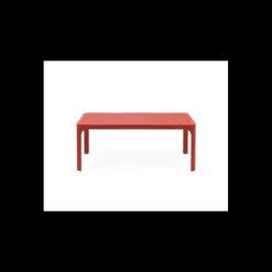 NARDI Mobilier Terrasse Restaurant|Mobilier Lounge|Table Basse en Résine 60 x 100 cm Corail Net