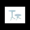 NARDI Mobilier Terrasse Restaurant|Table convertible en Polypropylène Spritz Céleste
