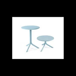 NARDI Mobilier Terrasse Restaurant|Table convertible en Polypropylène Spritz Céleste