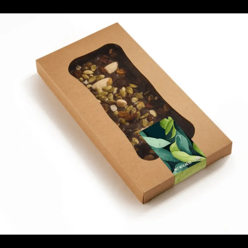 PRALIBEL Chocolats À Offrir|Confiserie|Tablette de Chocolat Noir aux Fruits Secs 125 g