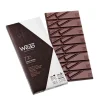 WEISS Chocolats À Offrir|Confiserie|Tablette de Chocolat Noir Ebène 72% 90 g