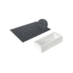 SILIKOMART Moule Silicone|Tapis Décor Bûche Arabesque Silicone Professional