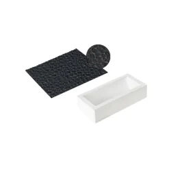 SILIKOMART Moule Silicone|Tapis Décor Bûche Grains de Café Silicone Professional