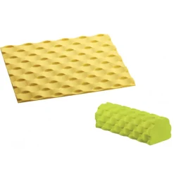 PAVONI Moules À Gâteaux|Moule Silicone|Tapis Décor Bûche Ondulé Silicone