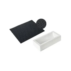 SILIKOMART Moule Silicone|Tapis Décor Bûche Pois Silicone Professional