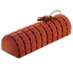 SILIKOMART Moule Silicone|Tapis Décor Bûche Tablette de Chocolat Professional