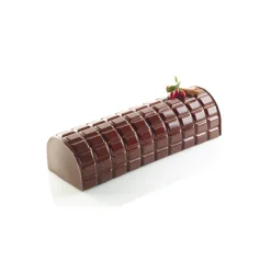 SILIKOMART Moule Silicone|Tapis Décor Bûche Tablette de Chocolat Professional