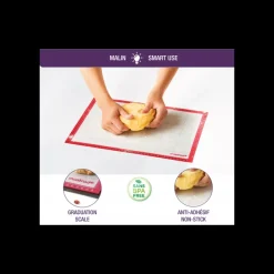 MASTRAD Tapis De Cuisson|Tapis Silicone Pâtisserie|Tapis de Cuisson Silicone Gradué 30x40cm