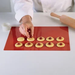 SILIKOMART Tapis De Cuisson|Tapis Silicone Pâtisserie|Tapis Silicone Pâtisserie 40 x 30 cm