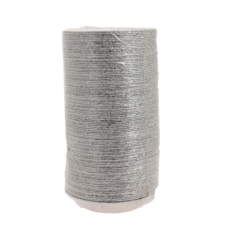 CUISINEADDICT Moules Aluminium|Tartelette Aluminium TA 93 (70 cm3) - (x100)