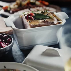 EMILE HENRY Terrines|Terrine à Foie Gras avec Presse 1,2 L Farine