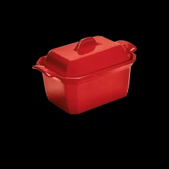 EMILE HENRY Terrines|Terrine à Foie Gras avec Presse 1,2 L Grand Cru