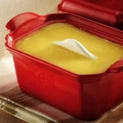 EMILE HENRY Terrines|Terrine à foie gras avec presse 0,6L - Couleur Grand Cru