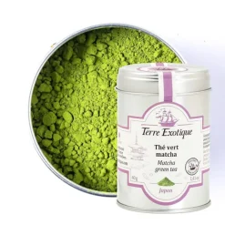 TERRE EXOTIQUE Thé|Produits Pâtisserie|Thé Vert Matcha 40 g