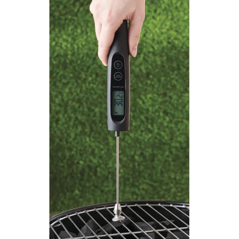 MASTRAD Thermomètre De Cuisine|Thermomètre de Cuisine Double Sonde Noir M° Control