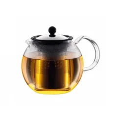 BODUM Théière|Théière avec Filtre Inox 1L ASSAM