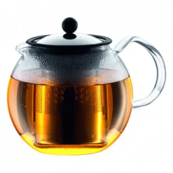 BODUM Théière|Théière avec Filtre Inox 1.5L ASSAM