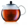 BODUM Théière|Théière avec Filtre Plastique 1.5L ASSAM