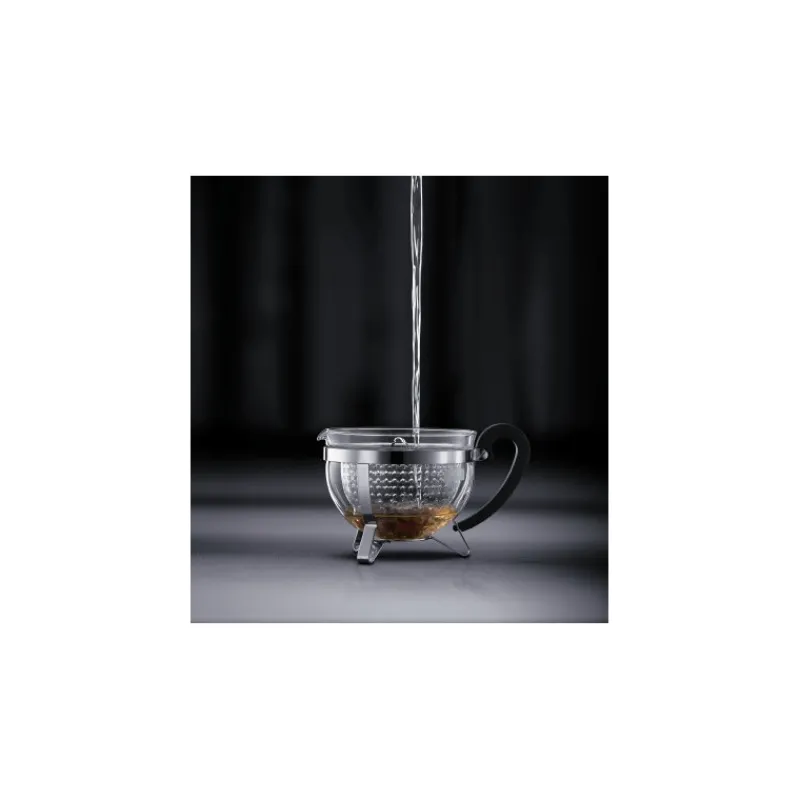 BODUM Théière|Théière en Verre avec Filtre 1.3L CHAMBORD