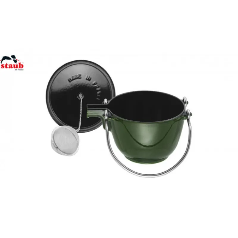 STAUB Théière|Théière Fonte 1.15 L Basilic