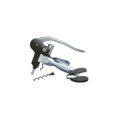 ARCOS Accessoires Vin|Tire-bouchon Screw + coupe capsule + 1 mèche + socle
