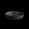 EMILE HENRY Plat De Cuisson|Moules À Gâteaux|Tourtière Haute en Céramique Ø 24 cm Fusain