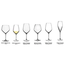 LUIGI BORMIOLI Verres|Verre à Vin Rouge Pinot Noir/Rioja 61 cl (x6) ATELIER