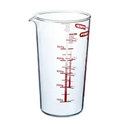 PYREX Verre Doseur|Verre Doseur en Verre 0,5 L Classic