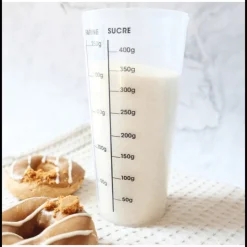 SCRAPCOOKING Verre Doseur|Verre Doseur Plastique 500 ml