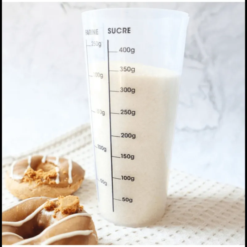 SCRAPCOOKING Verre Doseur|Verre Doseur Plastique 500 ml