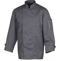 ROBUR Veste De Cuisine|Veste de Cuisine Mixte Anthracite NERO T.0