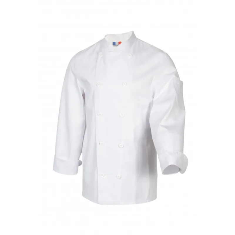 ROBUR Veste De Cuisine|Veste de Cuisine Mixte Blanche TAMISE T.1