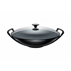 LE CREUSET Woks|Wok 36 cm Noir Mat