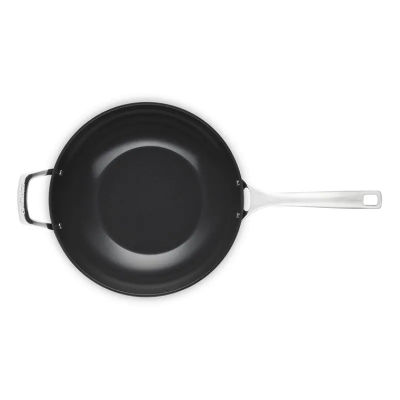 LE CREUSET Woks|Wok Antiadhérent Essentiel Céramique 30 cm