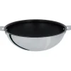 CRISTEL Woks|Wok Casteline Ø 28 cm Manche Amovible Anti-Adhésif Inox