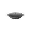 CHASSEUR Woks|Wok en Fonte 37 cm Caviar