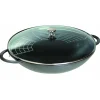 STAUB Woks|Wok en Fonte 37 cm Gris