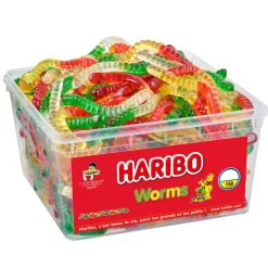HARIBO Confiserie|Worms x 150 - Boîte Bonbon