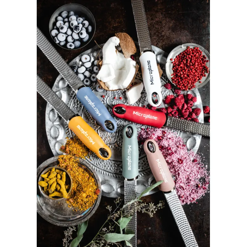 MICROPLANE Zesteur|Râpes À Fromage|Zesteur Premium Classic Bouton de Rose