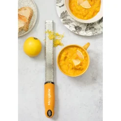 MICROPLANE Zesteur|Râpes À Fromage|Zesteur Premium Classic Jaune Moutarde